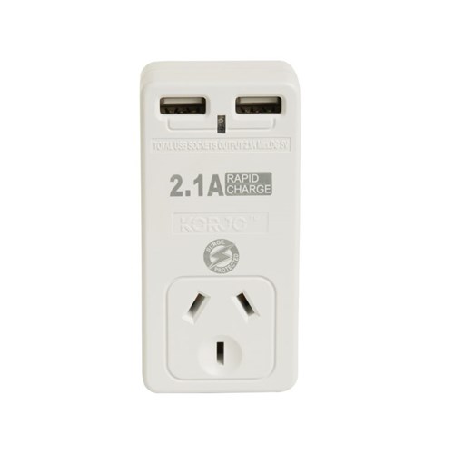 Korjo USB & Power Adaptor Australia Only